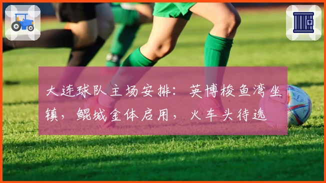大连球队主场安排：英博梭鱼湾坐镇，鲲城金体启用，火车头待选